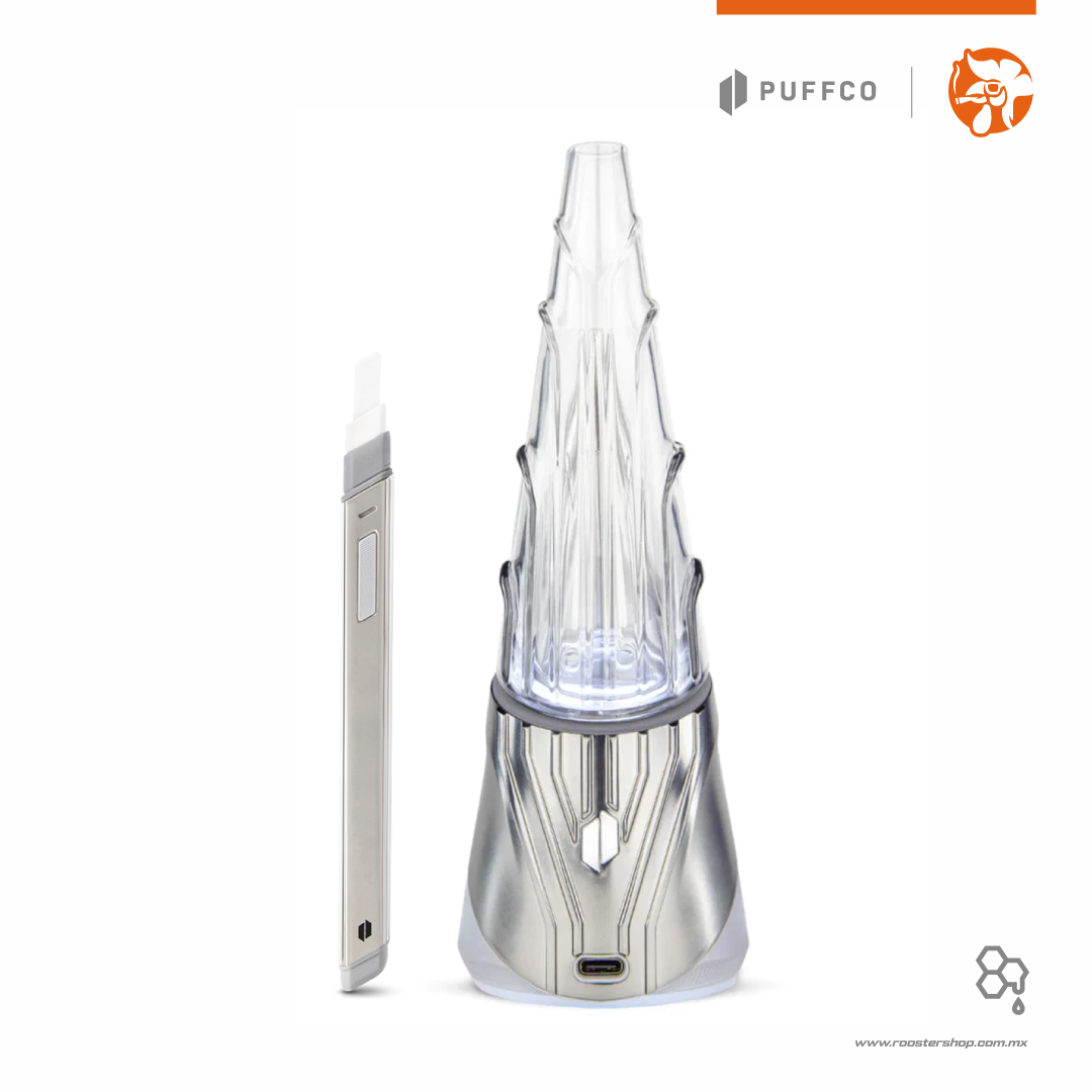 puffco new peak pro the guardian vaporizer dab dabbing wax silver hot knife package paquete kit cuchillo para ceras