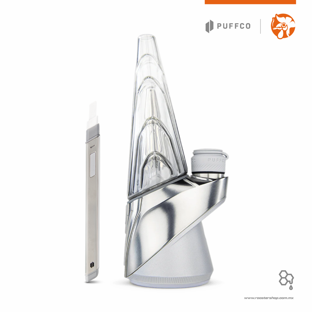 puffco new peak pro the guardian vaporizer dab dabbing wax silver hot knife package paquete kit cuchillo para ceras