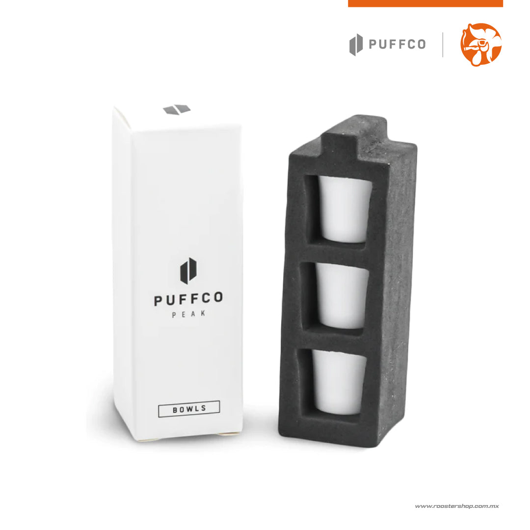 Pack de 3 Bowls de Cerámica Para Puffco Peak