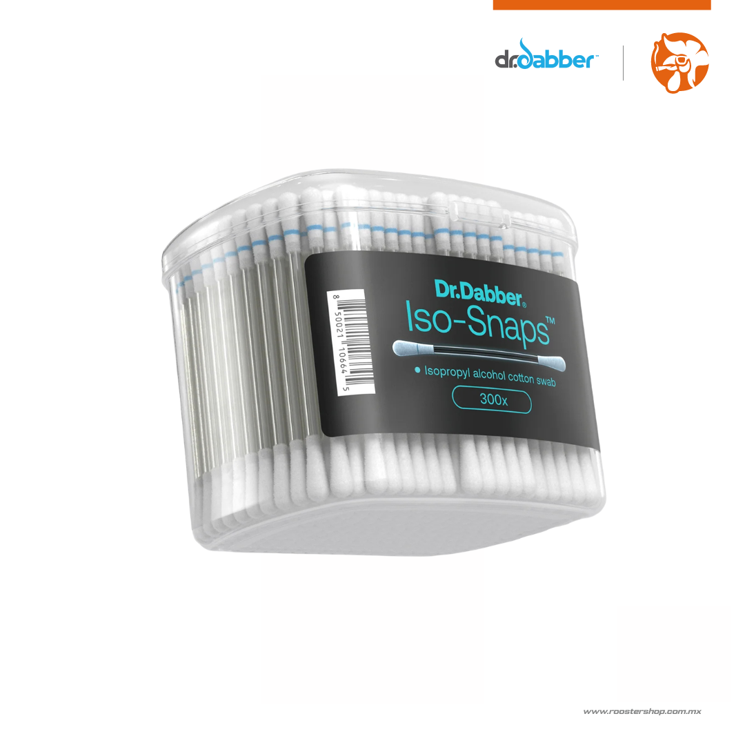 Dr. Dabber Iso-Snaps 300 Piezas | Hisopos con Alcohol Isopropílico-thumbmail-3