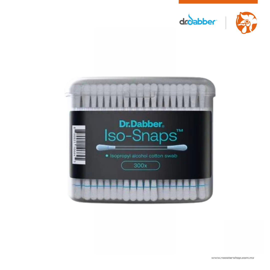 Dr. Dabber Iso-Snaps 300 Piezas | Hisopos con Alcohol Isopropílico-thumbmail-1