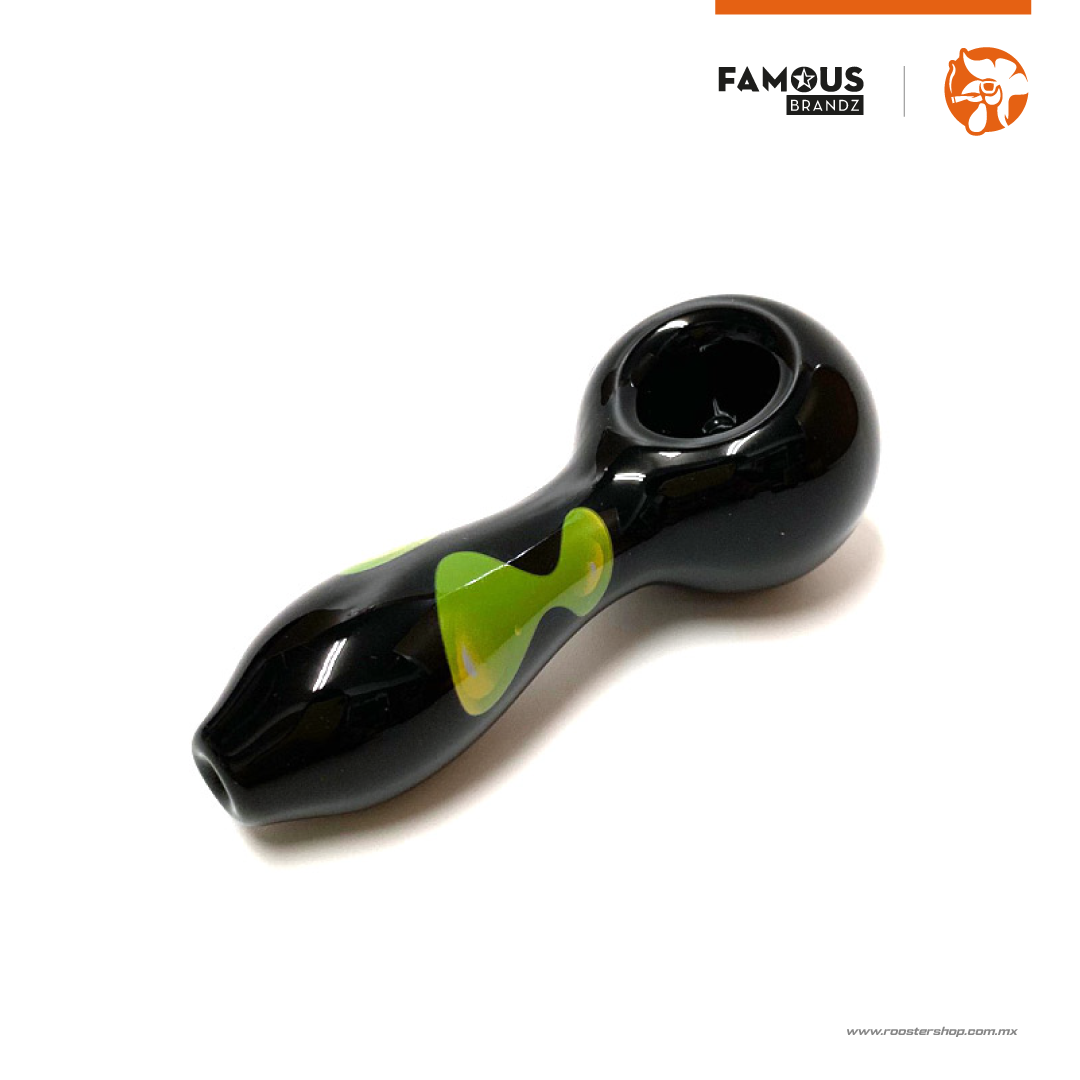 Famous Brandz Spoon Black Green Pipe