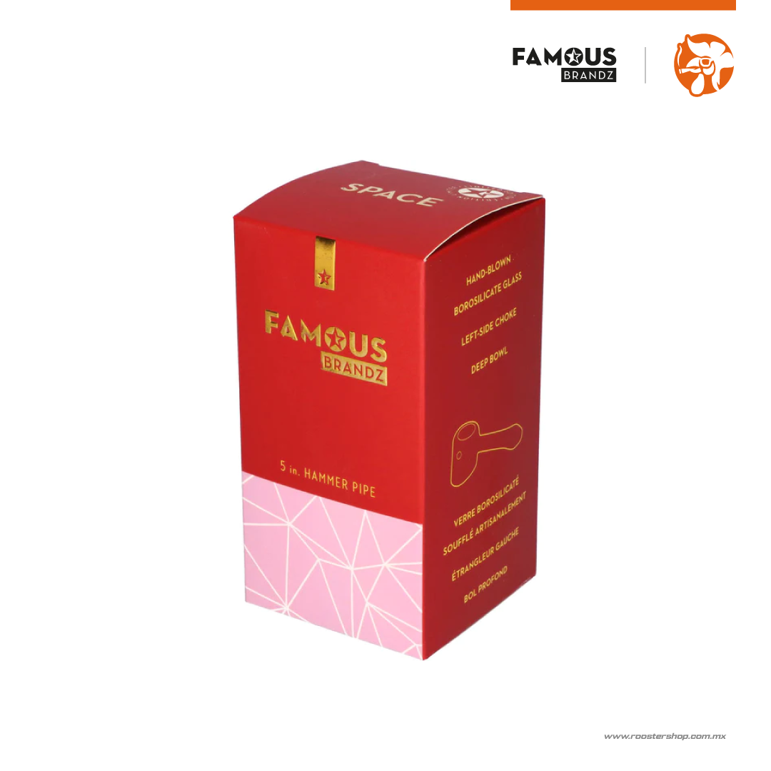 Famous Brandz Hammer Pink Pipe Package