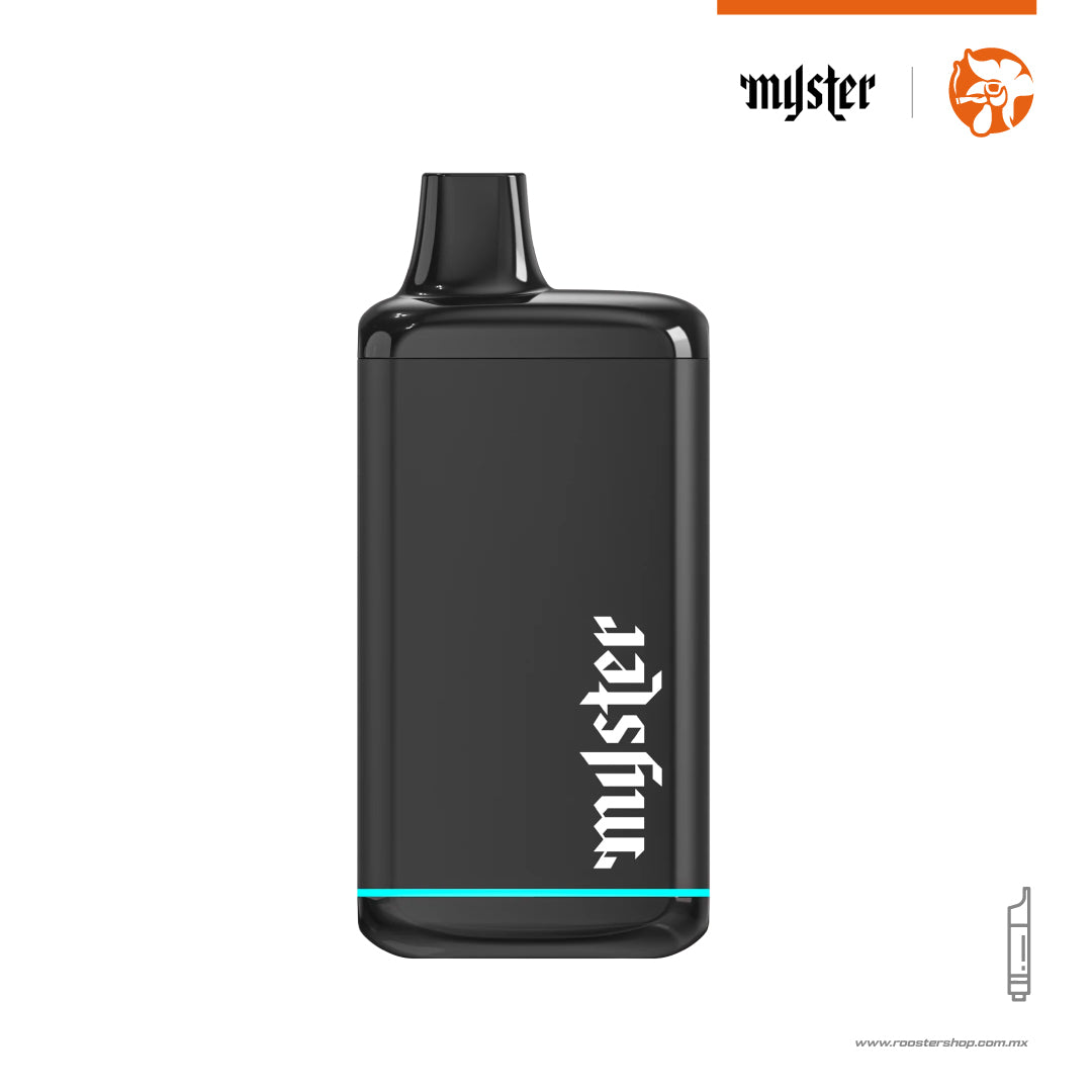 Myster Slick Box Batería Cartucho rosca universal 510 negro bateria para cartuchos de wax tipo vape vapo oculto discreto negro