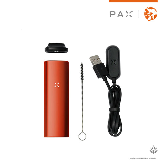 pax mini red orange poppy naranja rojo  vape vapo vaporizador herbal hierba vaporizer
