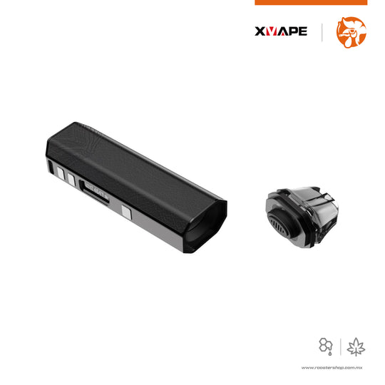 xvape aria plus nuevo new vaporizer vaporizador hibrido hierba seca flores wax concentrados extractos original negro black onyx