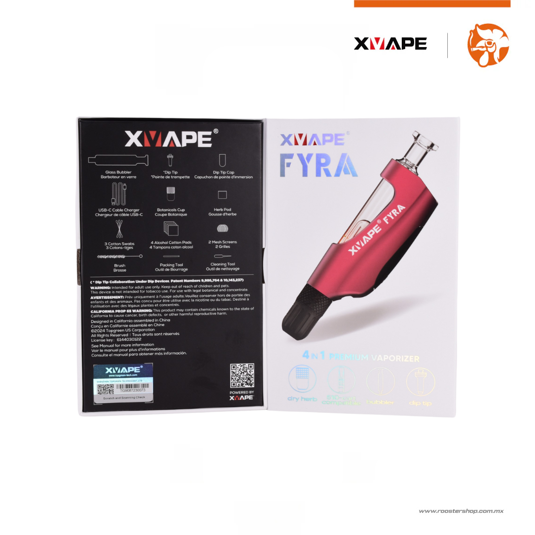 XVape® Fyra | Dispositivo Portátil 4 en 1