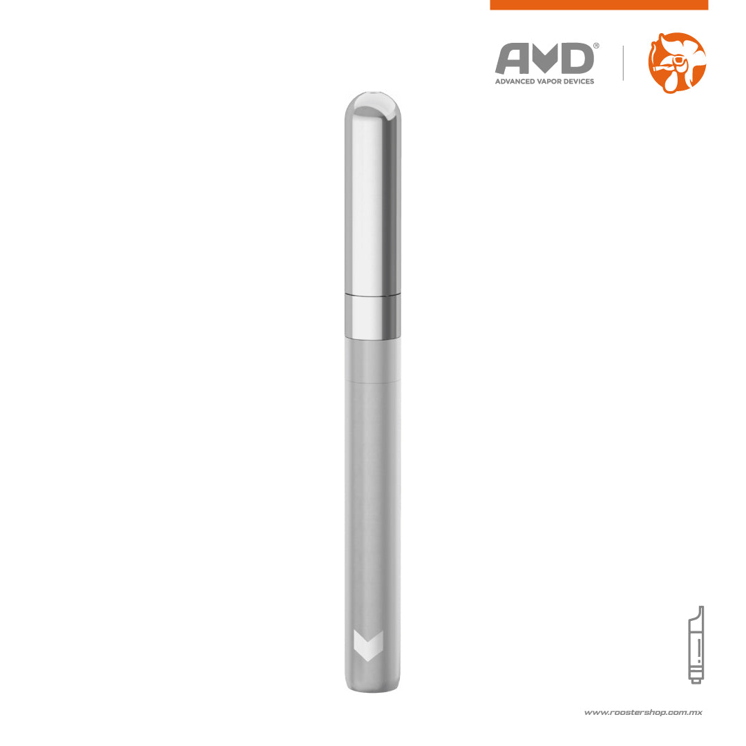 AVD Alpha Pen Battery Batería para Cartuchos ocultos bateria para fumar cartuchos discreta tipo pluma vape pen vapo plateada plata silver