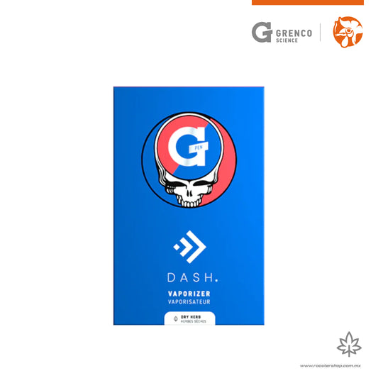G Pen Dash x Grateful Dead vaporizador herbal dry herb vaporizer azul rojo blue red nuevo new original grenco science