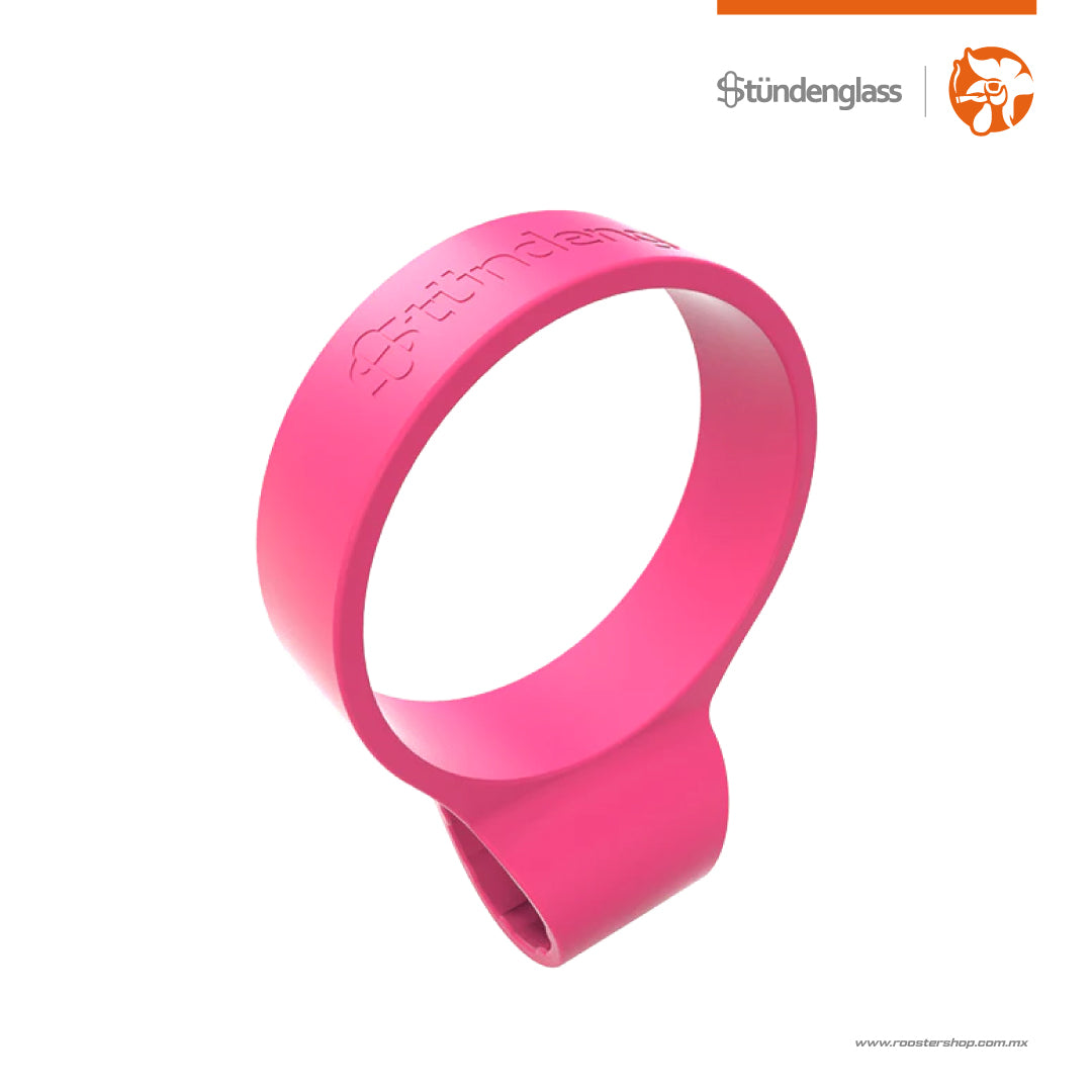 stundenglass hose clip sujetador de manguera para gravity bong hooka aro de silicona rosa pink mexico