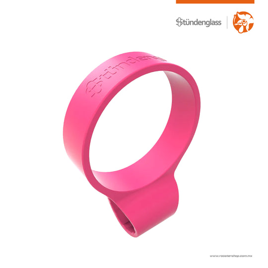 stundenglass hose clip sujetador de manguera para gravity bong hooka aro de silicona rosa pink mexico