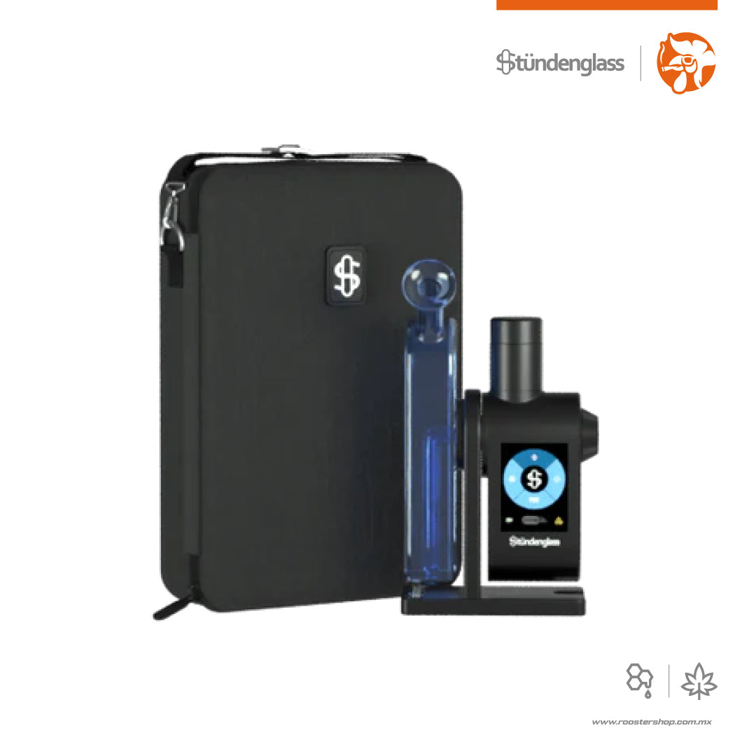 Stündenglass Modül Dok Deluxe Travel Set hybrid wax dry herb concentrates hibrido hierba concentrados bubbler original