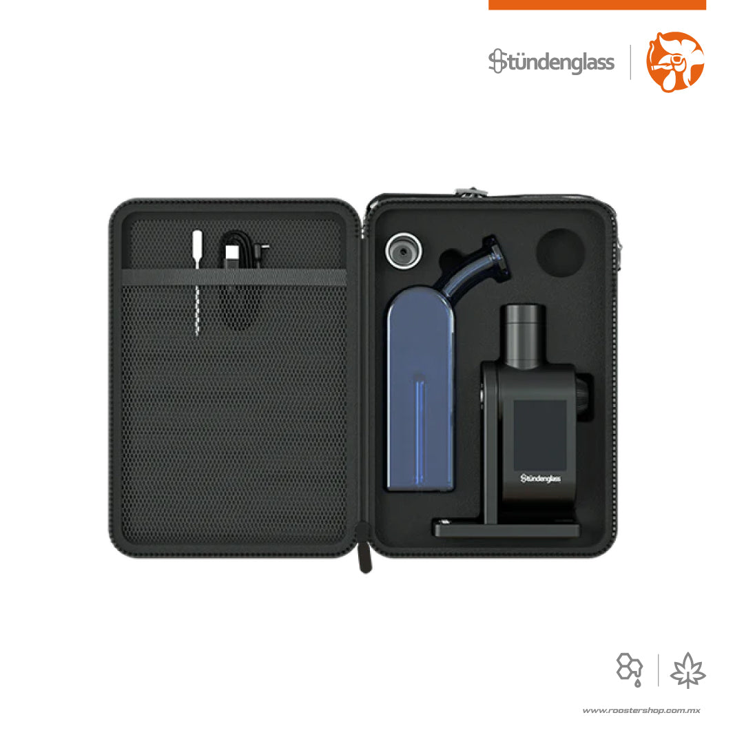 Stündenglass Modül Dok Deluxe Travel Set hybrid wax dry herb concentrates hibrido hierba concentrados bubbler original