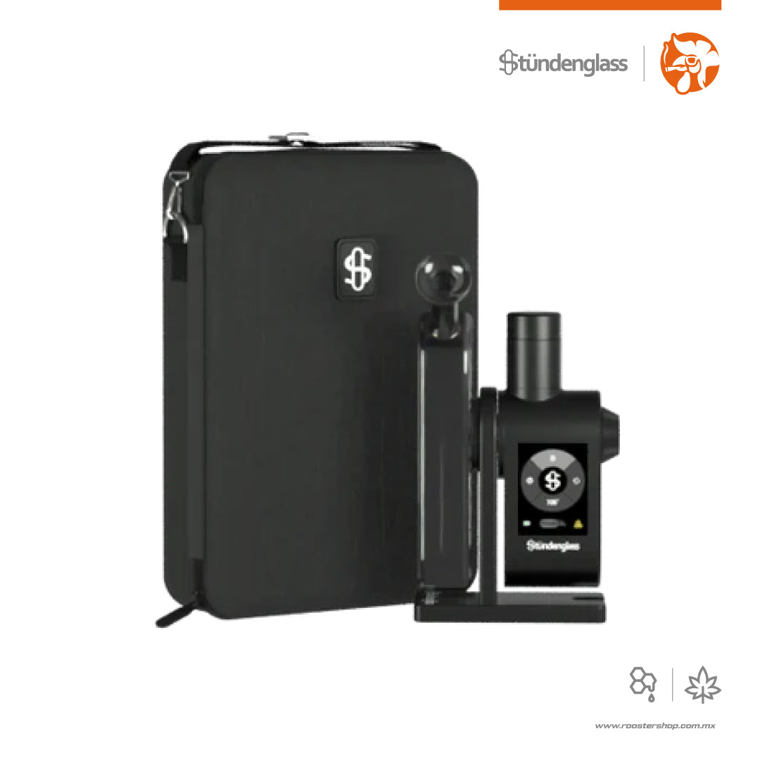 Stündenglass Modül Dok Deluxe Travel Set hybrid wax dry herb concentrates hibrido hierba concentrados bubbler original