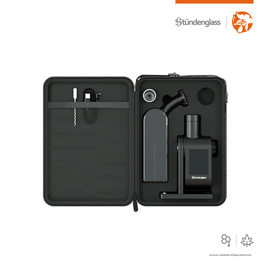 Stündenglass Modül Dok Deluxe Travel Set hybrid wax dry herb concentrates hibrido hierba concentrados bubbler original