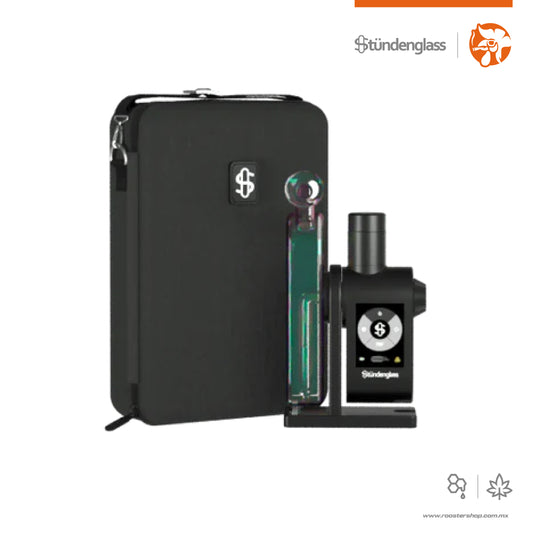 Stündenglass Modül Dok Deluxe Travel Set hybrid wax dry herb concentrates hibrido hierba concentrados bubbler original
