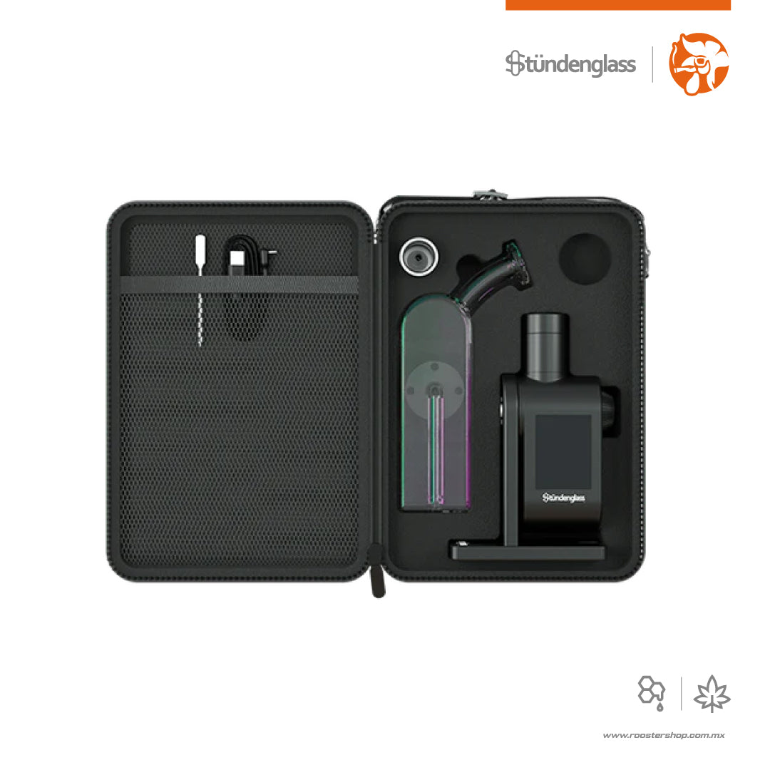 Stündenglass Modül Dok Deluxe Travel Set hybrid wax dry herb concentrates hibrido hierba concentrados bubbler original