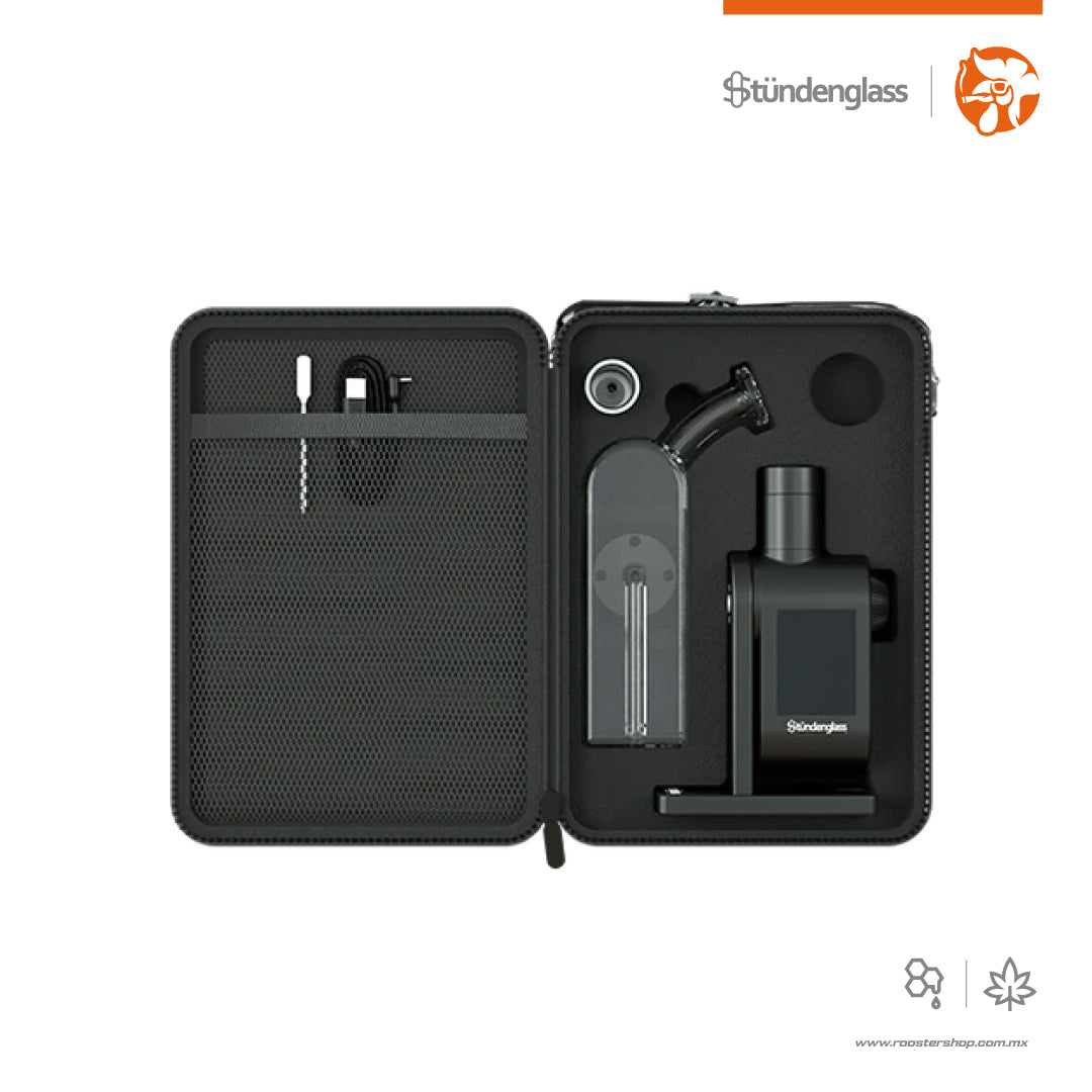 Stündenglass Modül Dok Deluxe Travel Set hybrid wax dry herb concentrates hibrido hierba concentrados bubbler original