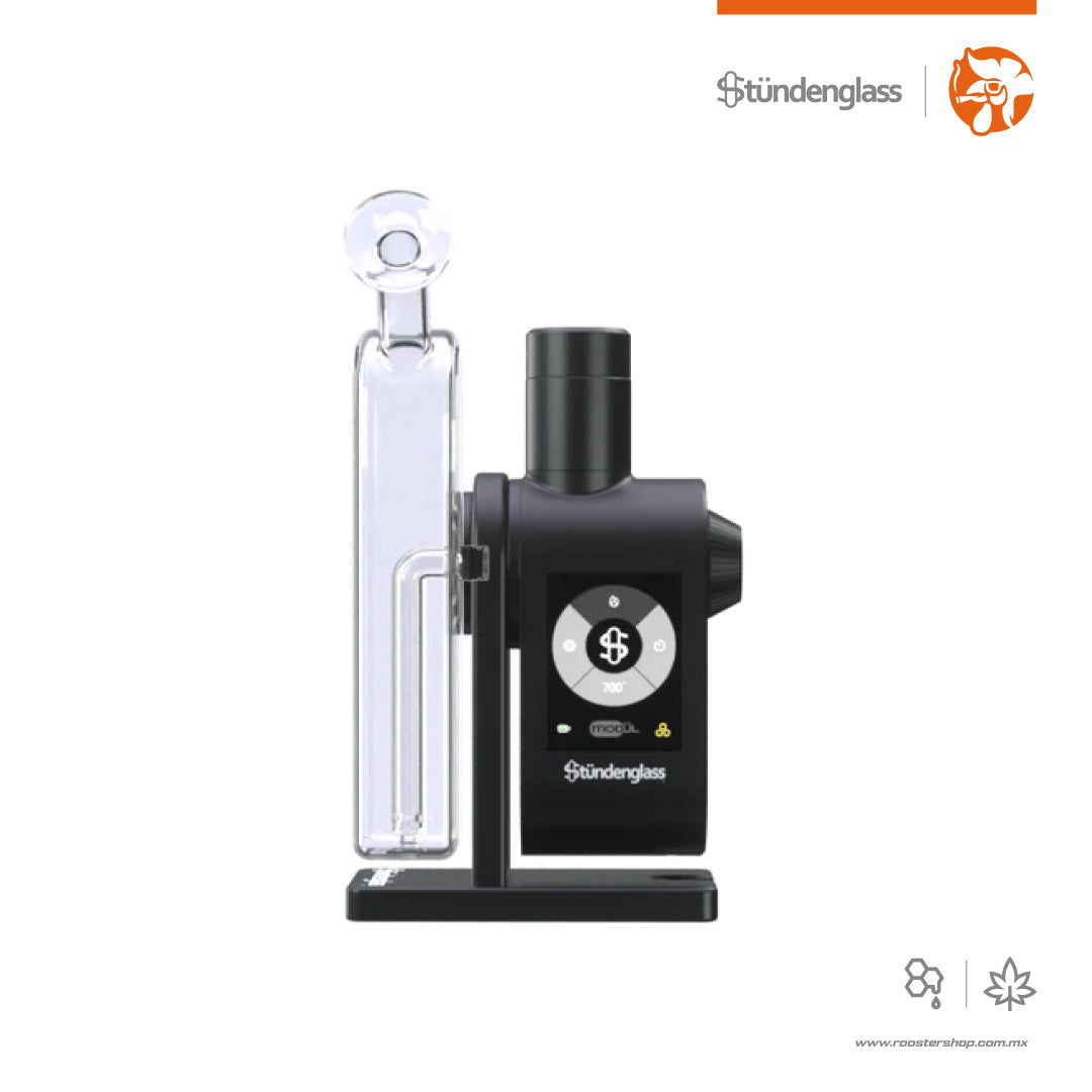 Stündenglass Modül Dok Deluxe Travel Set hybrid wax dry herb concentrates hibrido hierba concentrados bubbler original