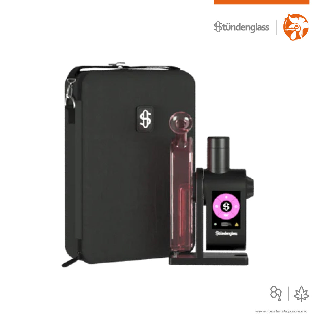 Stündenglass Modül Dok Deluxe Travel Set hybrid wax dry herb concentrates hibrido hierba concentrados bubbler original