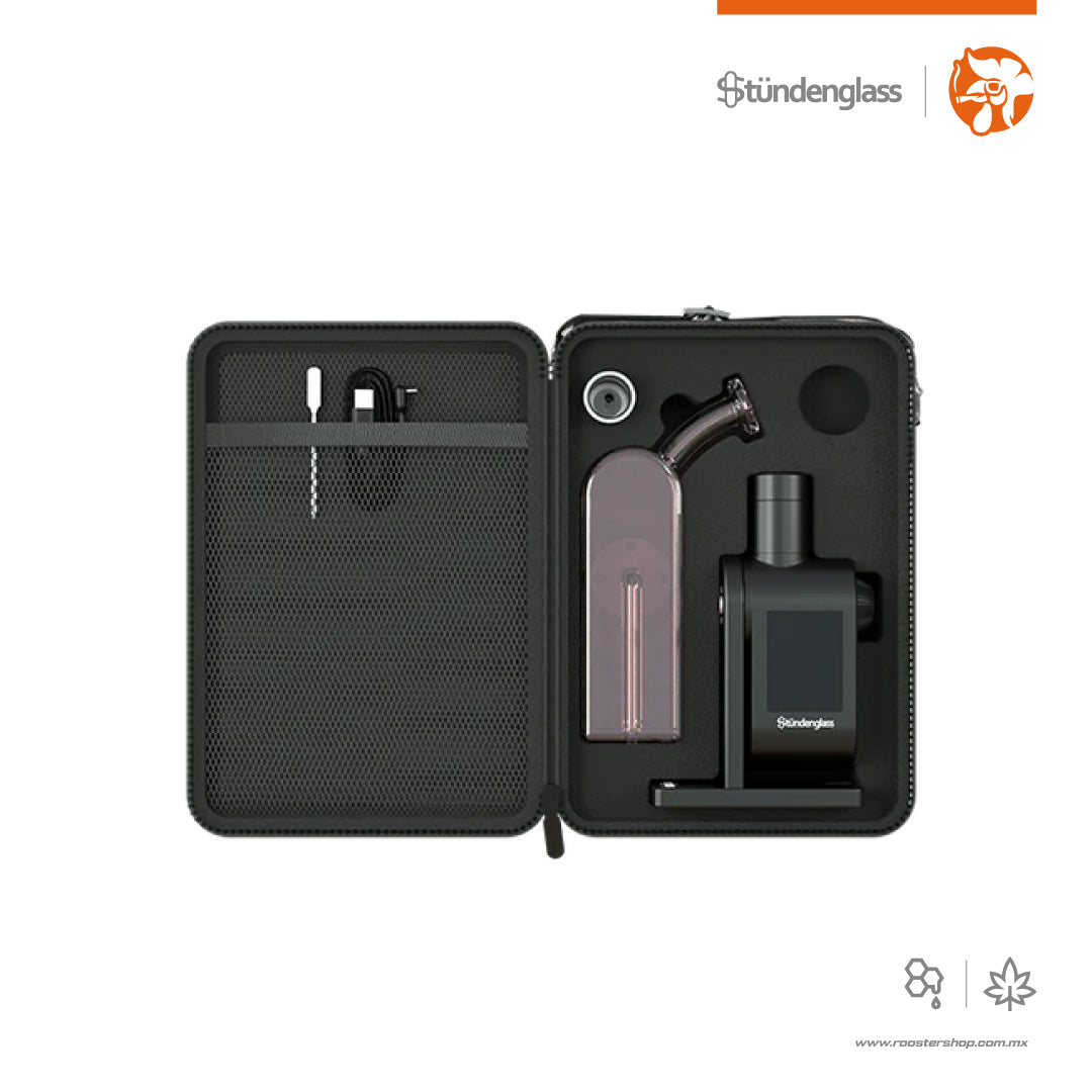 Stündenglass Modül Dok Deluxe Travel Set hybrid wax dry herb concentrates hibrido hierba concentrados bubbler original
