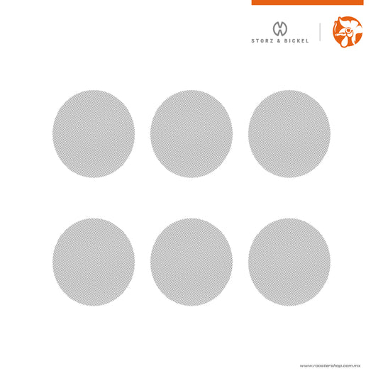 Storz and Bickel® Normal Screens 6 Piezas