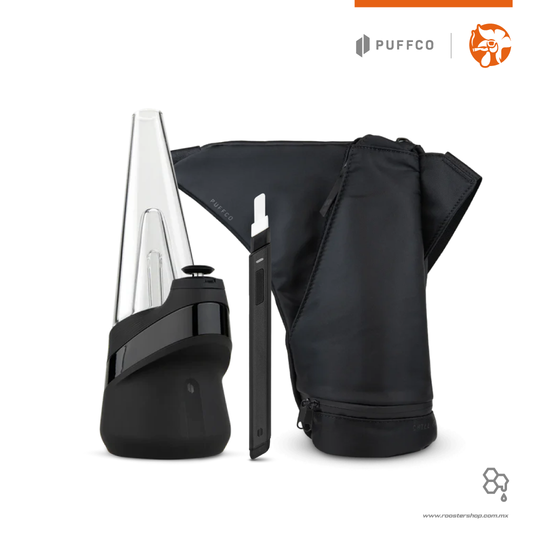 puffco new peak onyx hot knife journey bag travel bundle kit set cucillo bolsa de viaje original nuevo negro onyx black vaporzador vaporizer