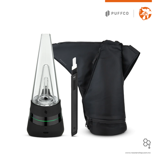 puffco new peak onyx hot knife journey bag travel bundle kit set cucillo bolsa de viaje original nuevo negro onyx black vaporzador vaporizer
