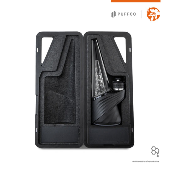 nuevo puffco peak pro vaporizador para wax ceras concentrados vaporizer new v2 negro puffco mexico hard case estuche