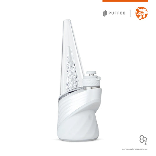 nuevo puffco peak pro vaporizador para wax ceras concentrados vaporizer new v2 blanco pearl puffco mexico white