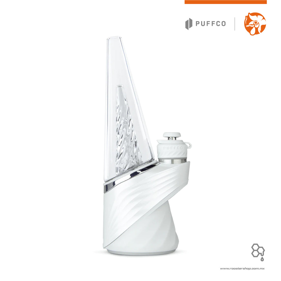 nuevo puffco peak pro vaporizador para wax ceras concentrados vaporizer new v2 blanco pearl puffco mexico joystick cap