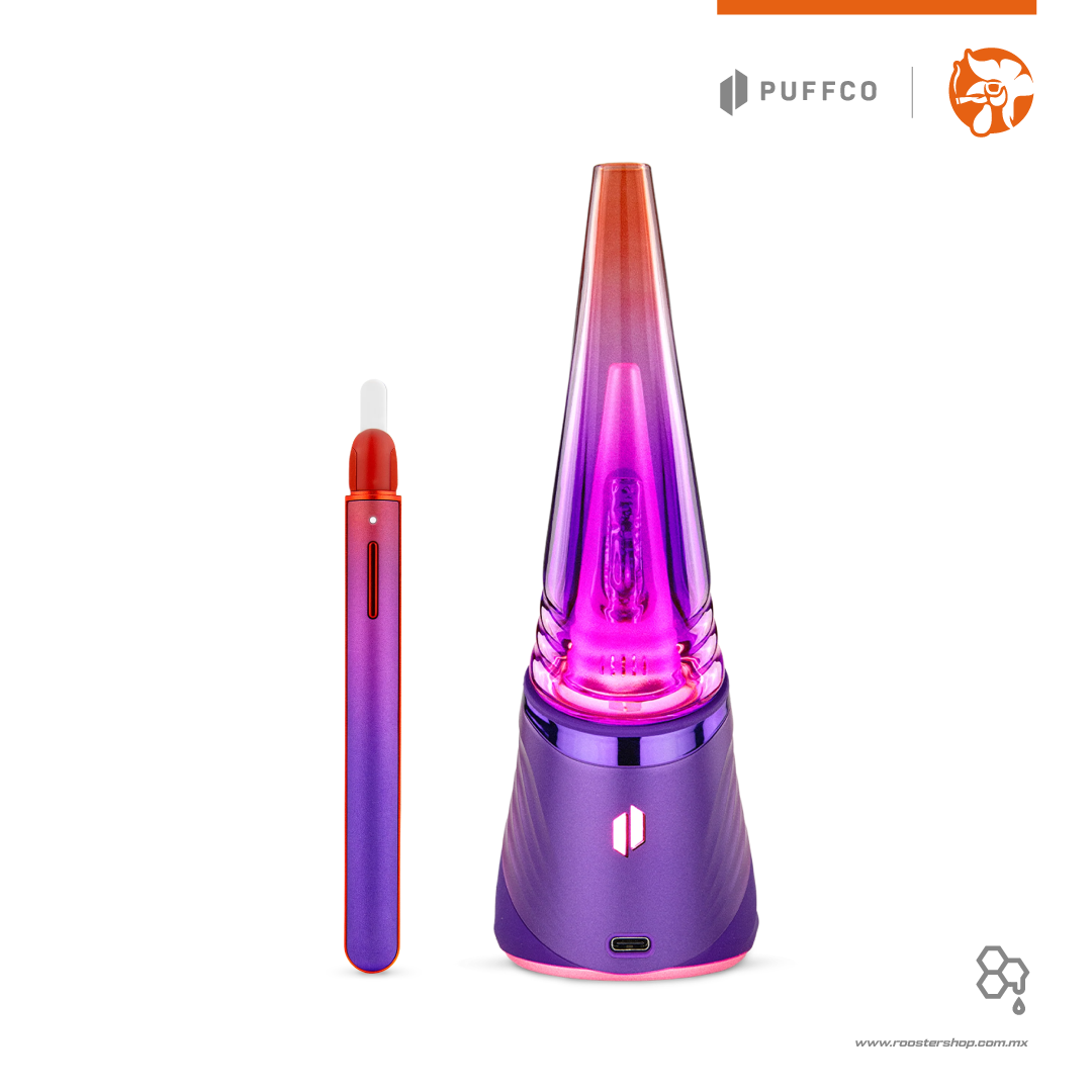 new peak pro plasma edition purple morado extractos wax ceras nuevo original vape vapo vaporizer vaporizador bubbler puffco mexico hot knife cuchillo caliente dab dabbing