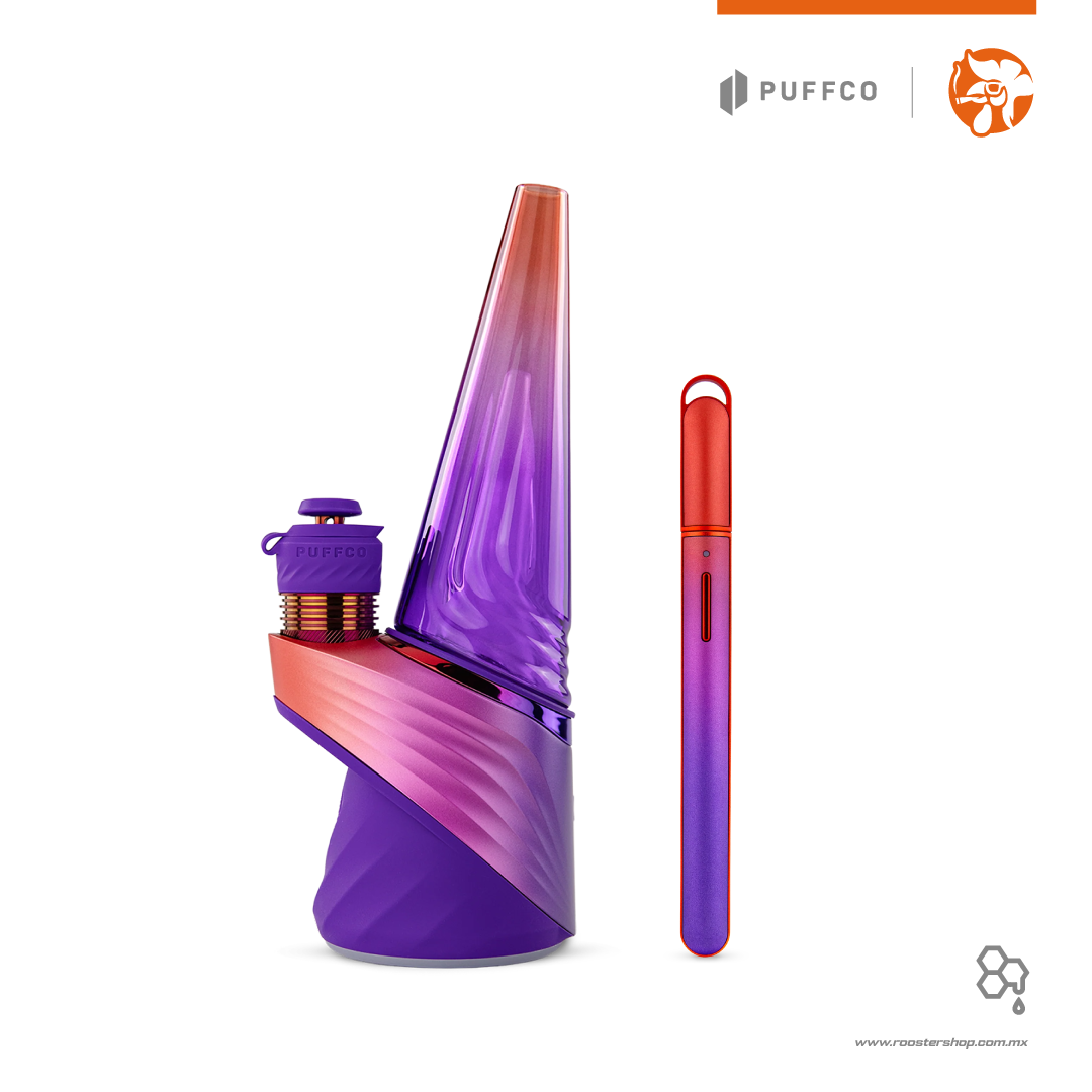 new peak pro plasma edition purple morado extractos wax ceras nuevo original vape vapo vaporizer vaporizador bubbler puffco mexico hot knife cuchillo caliente dab dabbing
