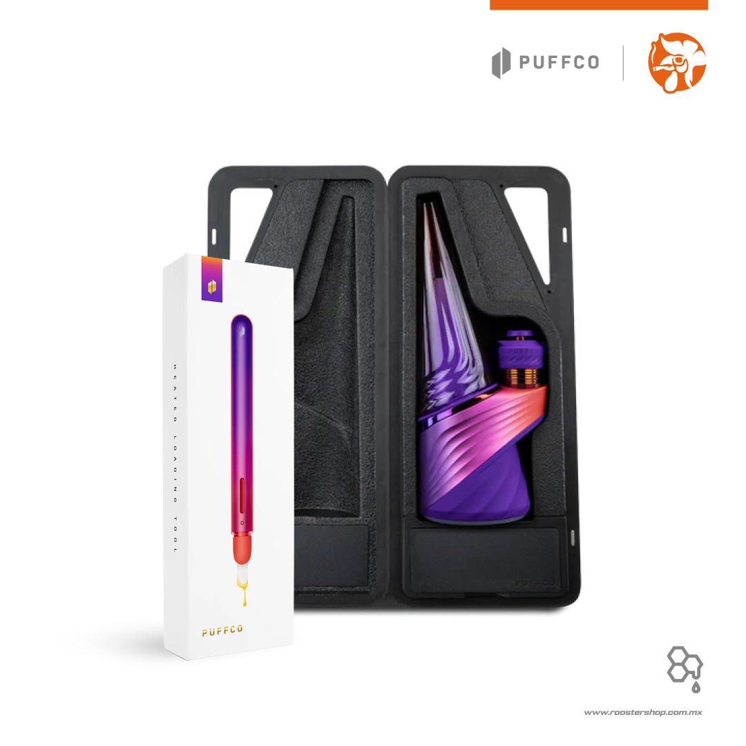 new peak pro plasma edition purple morado extractos wax ceras nuevo original vape vapo vaporizer vaporizador bubbler puffco mexico hot knife cuchillo caliente dab dabbing