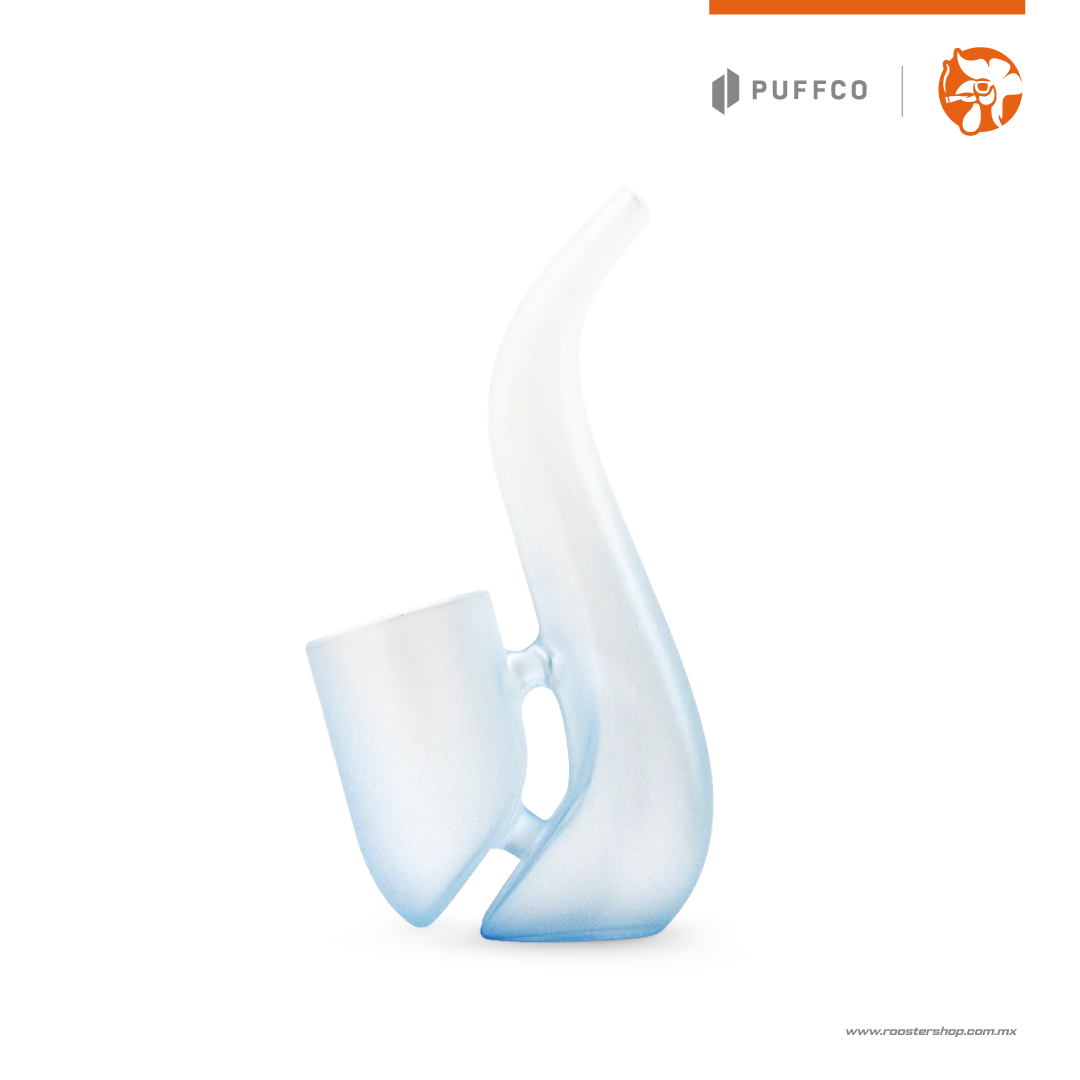 puffco new proxy bub bubbler pieza de vidrio burbujas para proxy cristal haze white blanco