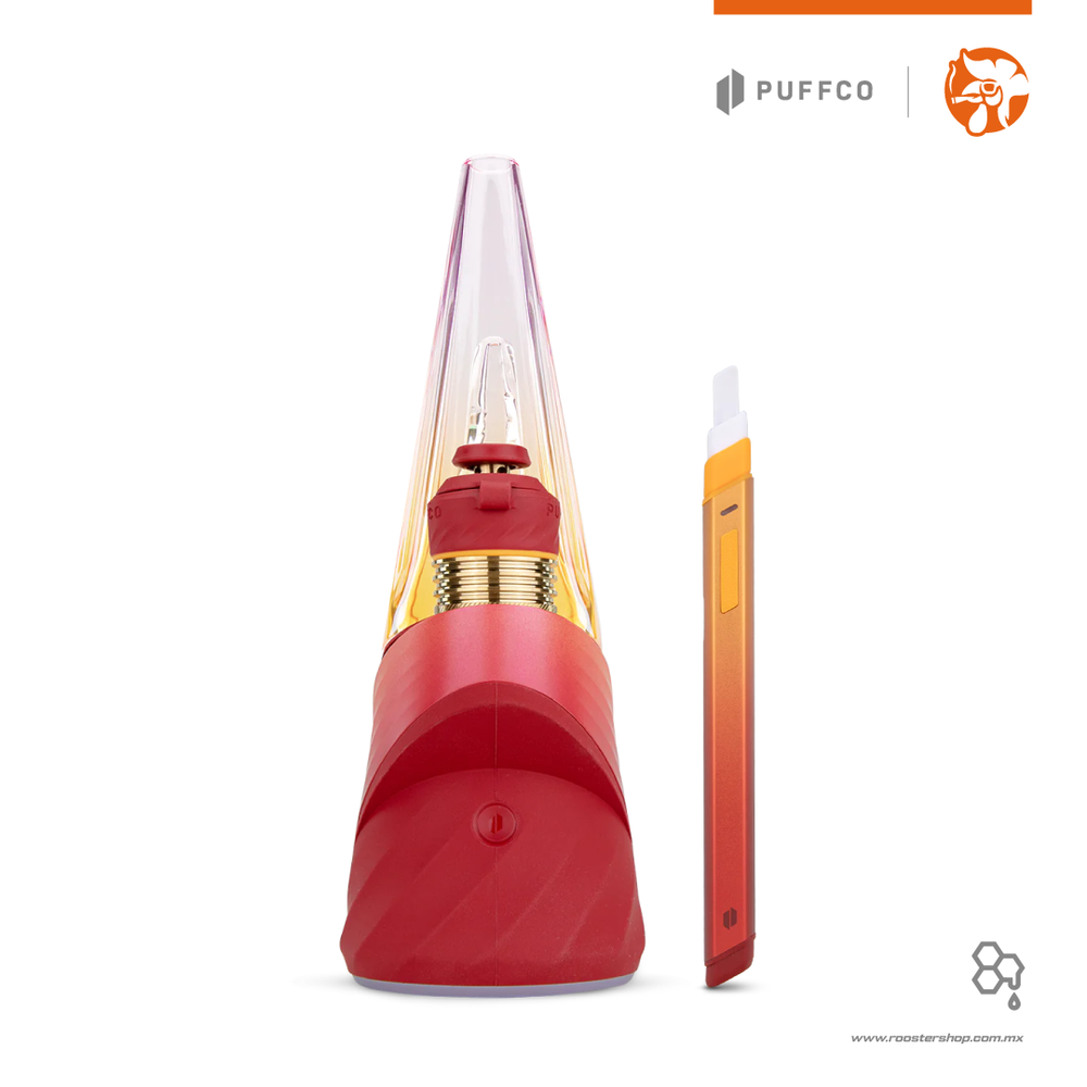 puffco peak pro 3dxl chamber gold daybreak red limited edition edicion limitada nuevo vaporizer vaporizador wax extractos concentrados rojo original hot knife cuchillo