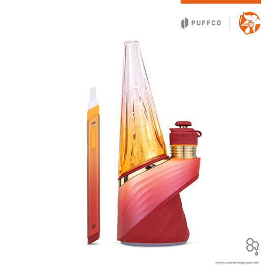 puffco peak pro 3dxl chamber gold daybreak red limited edition edicion limitada nuevo vaporizer vaporizador wax extractos concentrados rojo original hot knife cuchillo