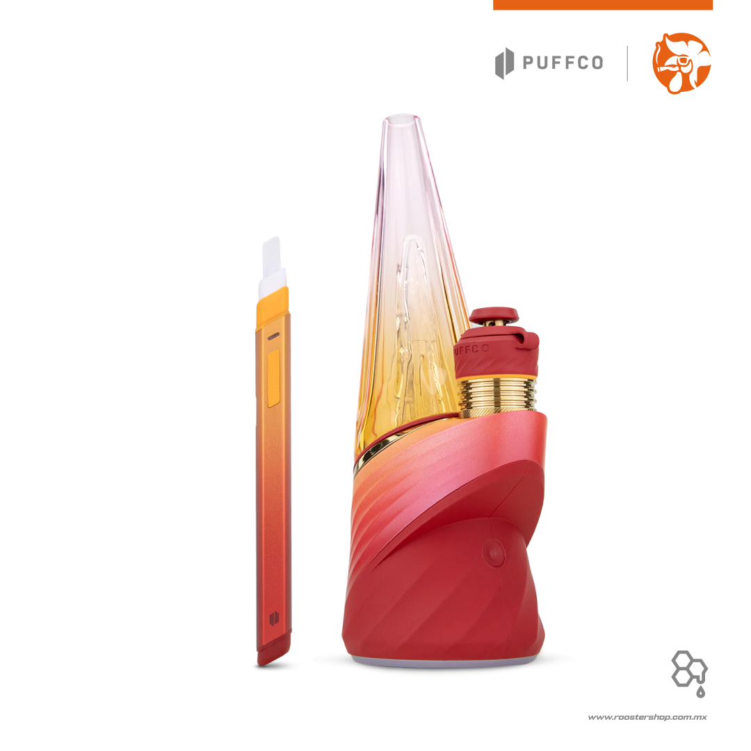 puffco peak pro 3dxl chamber gold daybreak red limited edition edicion limitada nuevo vaporizer vaporizador wax extractos concentrados rojo original hot knife cuchillo