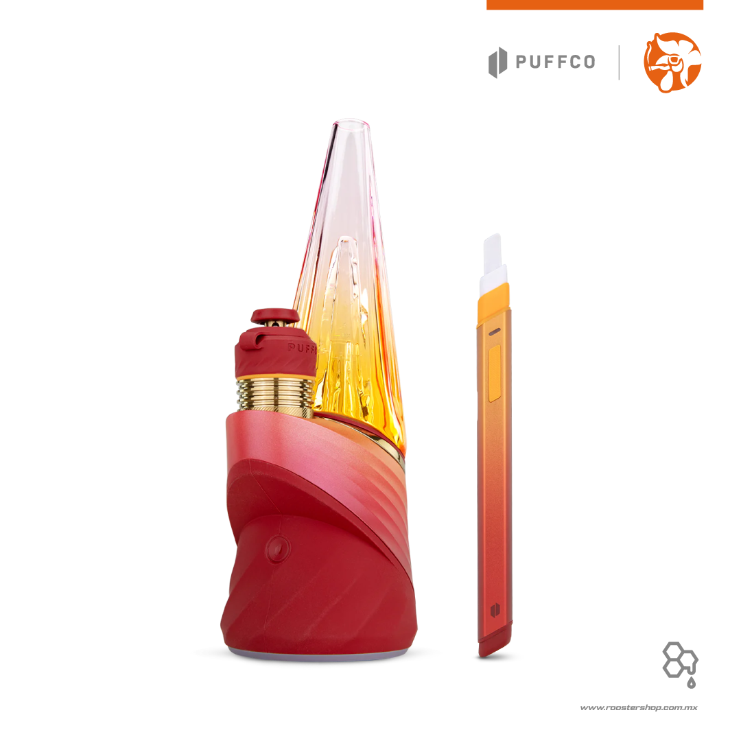puffco peak pro 3dxl chamber gold daybreak red limited edition edicion limitada nuevo vaporizer vaporizador wax extractos concentrados rojo original hot knife cuchillo