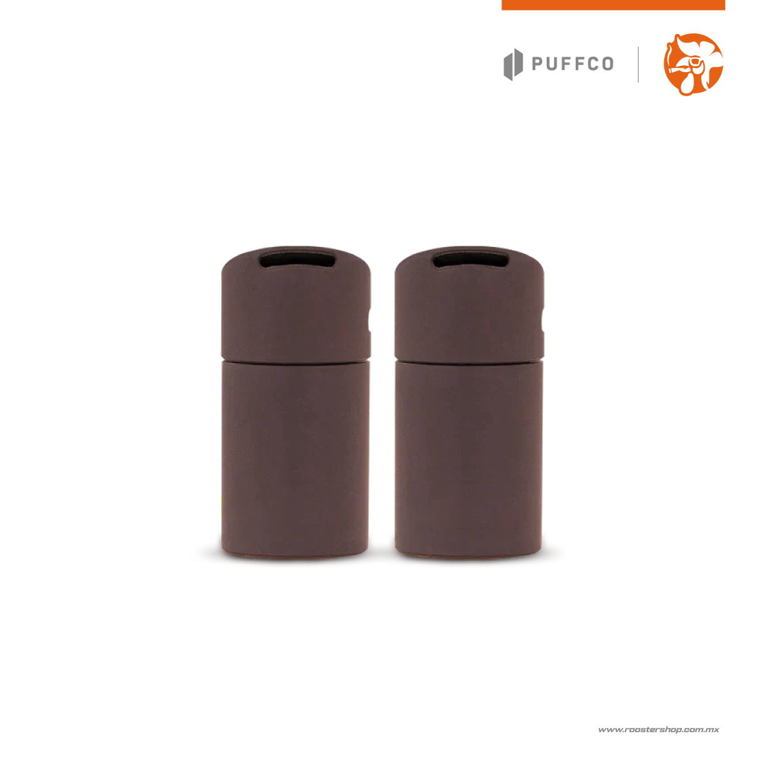 Puffco® Pivot Mouthpiece 2-Pack boquilla de silicona nuevo mocha cafe brown