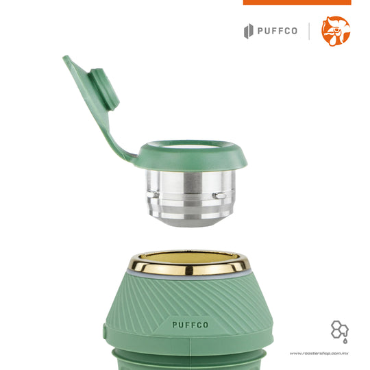 new puffco proxy pipe flourish pipa para dabs color verde puffco satin green pipa para concentrados y extractos vaporizador vape vapo