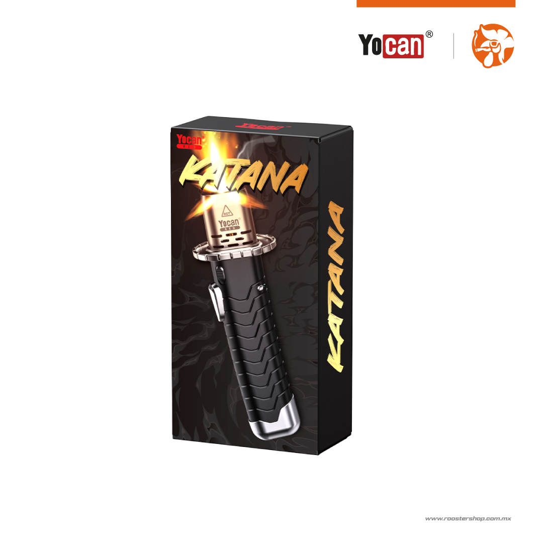 yocan katana torch encendedor fuego plata silver nuevo original