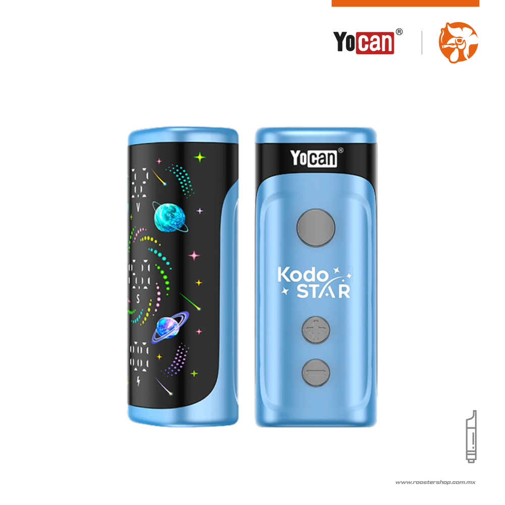yocan kodo star nueva bateria battery 510 wax extractos concentrados original azul blue