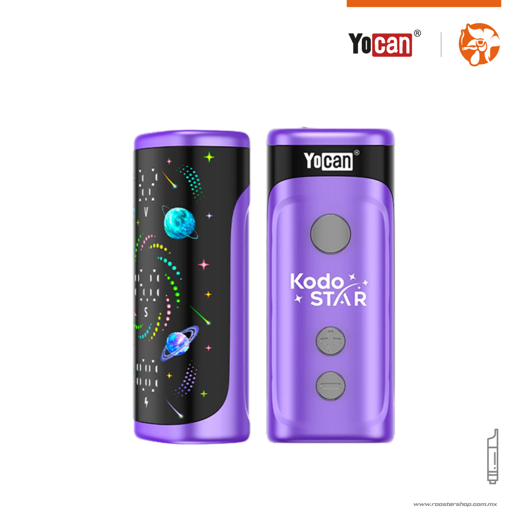 yocan kodo star nueva bateria battery 510 wax extractos concentrados original morado purpura purple