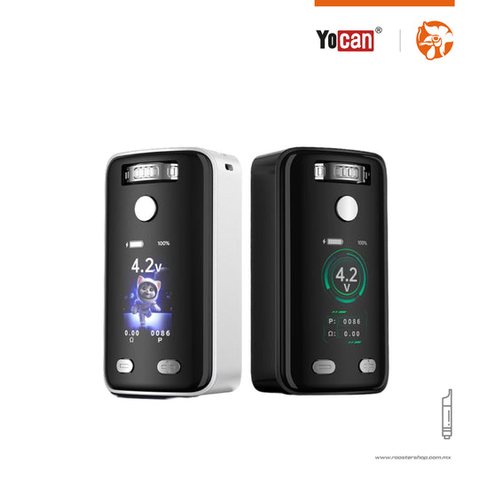 yocan uni 3.0 new nuevo pantalla led bateria box mod battery rosca 510 para cartuchos de wax concentrados extractos