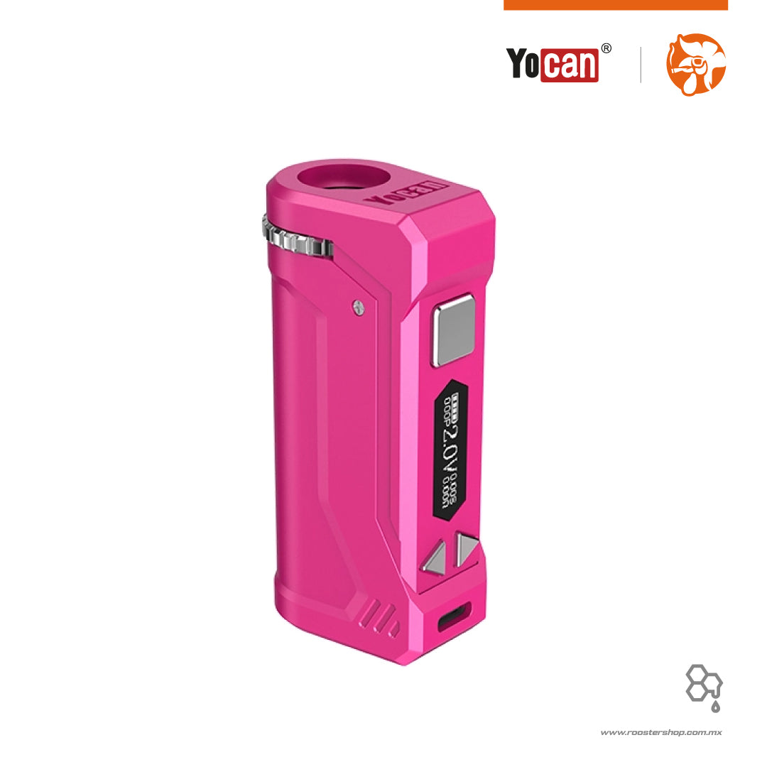 yocan uni pro bateria para cartuchos wax hot pink rosa