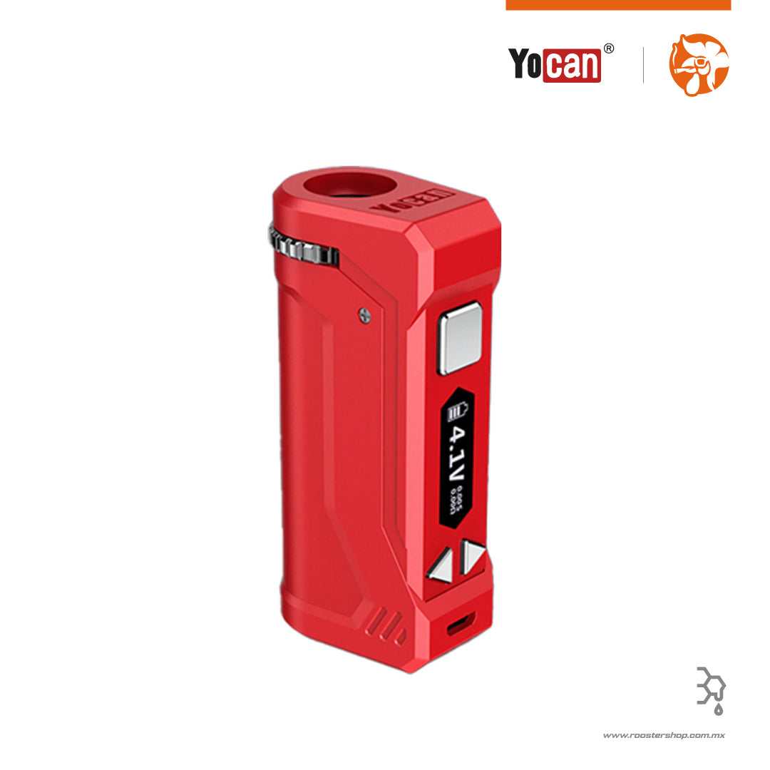 yocan uni pro bateria para cartuchos wax red rojo roja