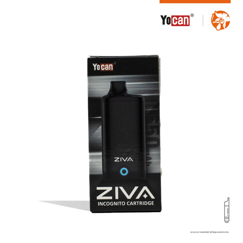yocan ziva cartridge battery thread 510 bateria para cartuchos rosca 510 incognito oculto yocan mexico black negro