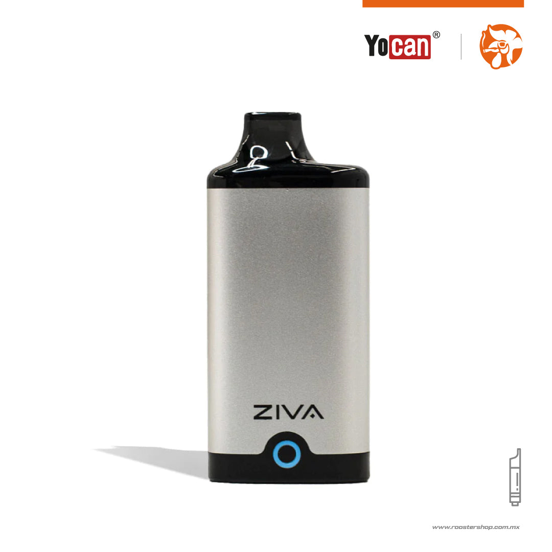 yocan ziva cartridge battery thread 510 bateria para cartuchos rosca 510 incognito oculto yocan mexico silver plata plateado