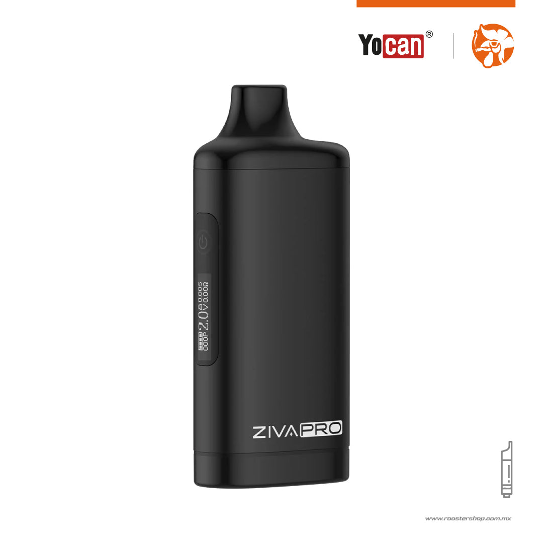 yocan ziva pro box mod led screen new nuevo yocan ziva pro pantalla led rosca 510 colores colors bateria battery